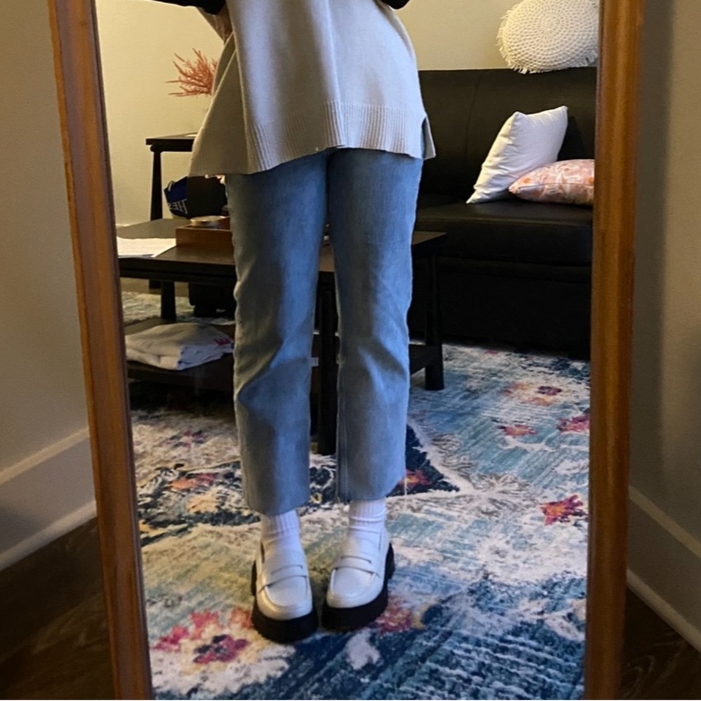 Zara straight leg jeans
